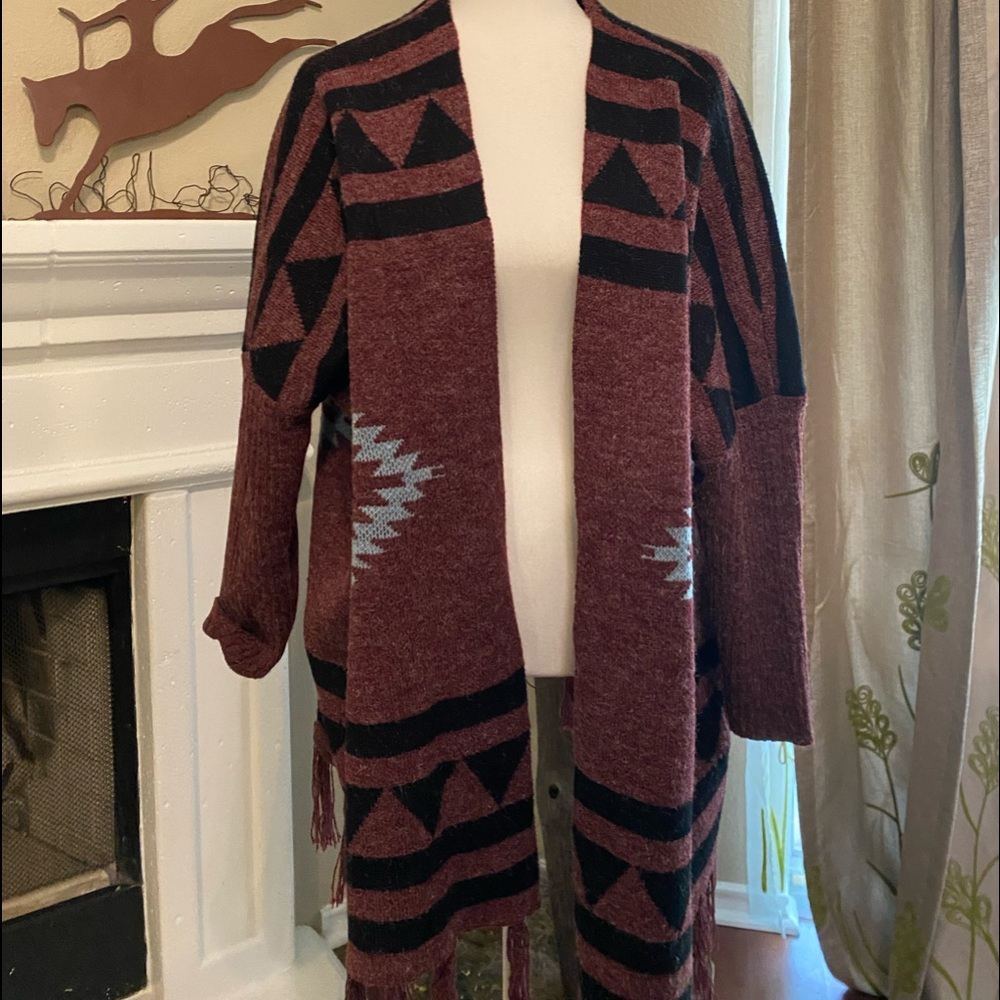 Maroon angel + premium sweater
